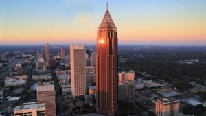 Bank of America Plaza office building in the Downtown Atlanta submarket of Atlanta, GA. Find out more about this attractive office space sublease opportunity.