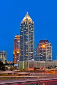 One Atlantic Center office building in the Midtown Atlanta submarket of Atlanta, GA. Find out more about this attractive office space sublease opportunity.