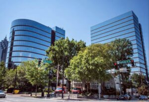 Midtown Plaza office building in the Midtown Atlanta submarket of Atlanta, GA. Find out more about this attractive office space sublease opportunity.
