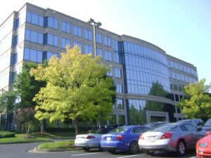 Preston Ridge II office building in the North Fulton submarket of Alpharetta, GA. Find out more about this attractive office space sublease opportunity.