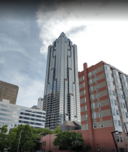 Truist Plaza office building in the Downtown Atlanta submarket of Atlanta, GA. Find out more about this attractive office space sublease opportunity.